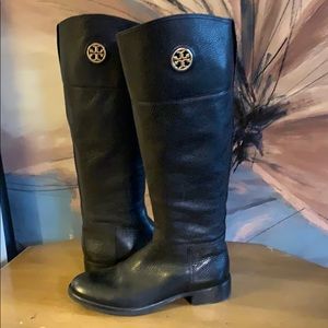 Tory Burch riding boots pristine condition
